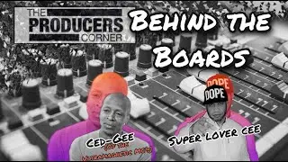 Ced Gee (Ultramagnetic MCs), Super Lover Cee, DJ Stress, Rockoleone + Behind the Boards Episode #23