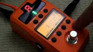 Voice to synth glitch craziness on the Korg Pandora Stomp
