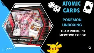 Pok&eacute;mon Unboxing - Team Rocket's Mewtwo ex Box