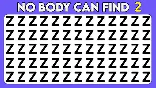 Find the Odd One Out | Test your Observation Skill Challenge | Number and Letter Brain Edition 