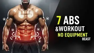 7 Abs Workout at Home 🔥 No Equipment | Get Six Pack Fast