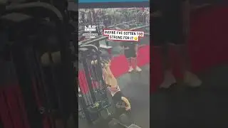 Cable kickback gone wrong 💀 (🎥: IG/ trainingdaygymclayton)