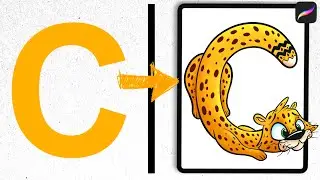 C is for Cheetah: Let's Draw The Alphabet as Animals Ep. 3