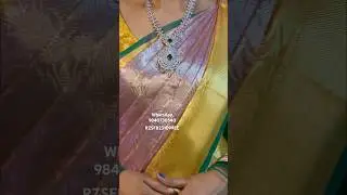 Rs.1099 only. Sneha inspired tissue katan silk sarees at unbelievable price. #sneha #trending