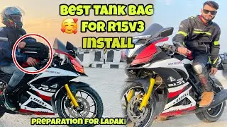 Tank bag install for R15v3 Riding boots Price ?