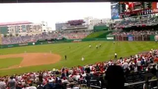 Protesters at Washington Nationals game 8/15/2010