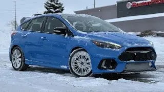Used 2018 Ford Focus RS in Light Blue (#A0553A) | Barrie Ford