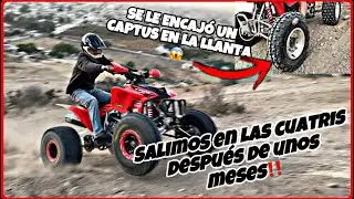 Subiendo cerros en las cuatris‼️⛰(pikes🏁)