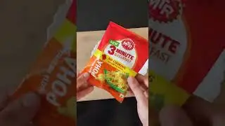 MTR 3 Minute Breakfast Poha Review/Recipe| Instant Breakfast in Just 3 Minute| Food Review