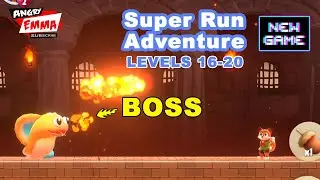 Super Run Adventures - Worlds 2-6 - 2-10 + BOSS (Android Gameplay)
