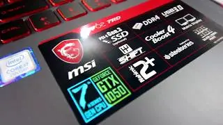 MSI GV62 7RD Gaming Laptop UNBOXING