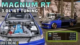 CARROT II (Toyota Chaser JZX100) 3.0L I6T ENGINE TUNING - CarX Drift Racing 2