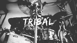 Continuing my exploration into tribal rhythms on the drumkit.