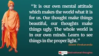 It is our own mental attitude II Motivational thoughts video english II