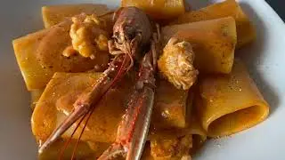 Paccheri alla Crema di scampi