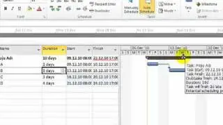Microsoft Project Task Mode