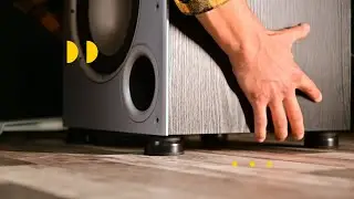 Sound Addicted subPods Subwoofer Isolation Feet, 4PCs