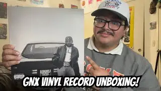 Exclusive White Vinyl Record Unboxing GNX by Kendrick Lamar + Grammy & Super Bowl Halftime Show Talk