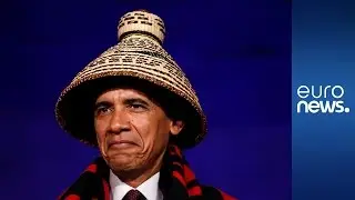 Obama honored with tribal garb at Tribal Nations Conference