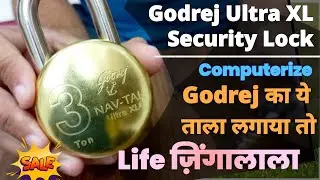 Godrej Navtal Ultra XL Security Lock | Computerized Pad Lock |3 Tons Capacity | Amazon Flipkart Sell