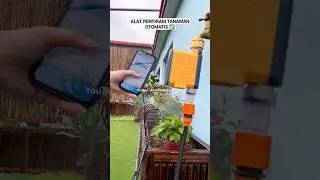 Timer penyiram taman otomatis di atur dari HP ✅