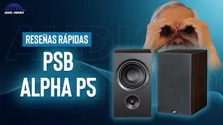 Altavoces tipo librero marca PSB modelo Alpha P5