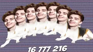 Собака бумага, но 16 777 216 раз | RickViStone
