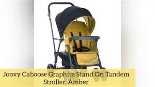 Joovy Caboose Graphite Stand On Tandem Stroller, Amber