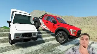 PISTA DE RESISTENCIA VALENDO TUDO! BeamNG.drive MULTIPLAYER