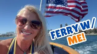 Riding the $9 Ferry to Coronado Is So Fun!