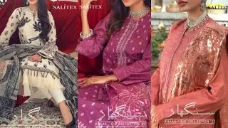Singhar Heavy Embroidered Lawn By Salitex