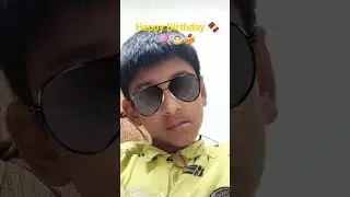Happy Birthday to saharsh 🍰🎂🍩🍭🍫
