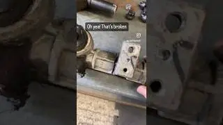 Crash damage inspection.