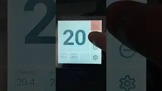 Красивый термостат в умном доме. Wirenboard. Sonoff nspanel pro.