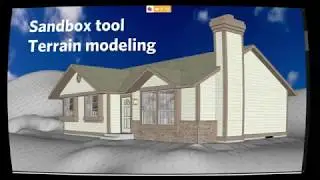 Modeling and Refining Terrain in SketchUp with Sandbox Tools