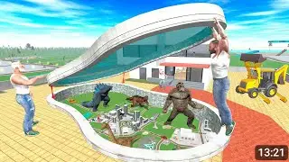 Franklin change house in gorilla house 🏡🎯 indian bike game 3D 💥🎉