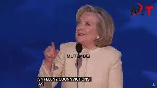 Hillary Clinton Delivers Powerful speech as she endorses Kamala Harris at DNC!!