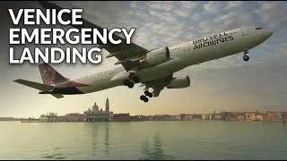 Airbus A330-900 Brussels Airlines Emergency Landing at Venice | Flight Simulator Challenge