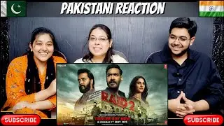 RAID 2 - Trailer | Ajay Devgan,  Riteish Deshmukh,  Vaani Kapoor |  Reaction!