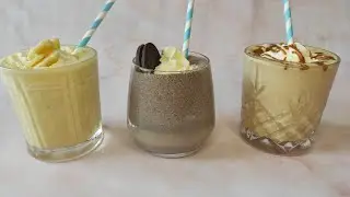 Recette milkshake oréo , banane et spéculos facile et rapide #milkshake