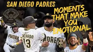 San Diego Padres Moments That Make You Emotional | Heartfelt Moments in Padres History