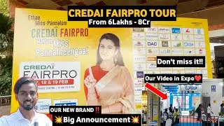 CREDAI Fairpro 2023 Full Tour🔥All Projects in One Location😱Don't miss it‼️My next step announcement💥