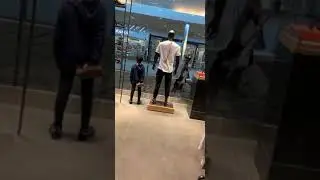 *must see* at the mall pretending to be a window mannequin!  HILARIOUS!