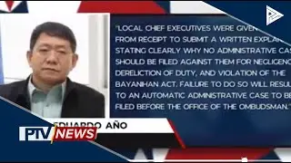 3 governor at 2 mayors, inisyuhan ng show cause order ng DILG