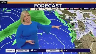 WEATHER FORECAST: Mostly dry Wednesday then we turn to another stretch of wet weather.