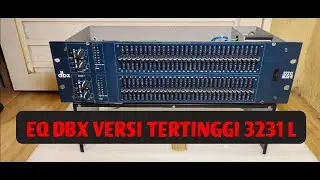 review komponen equaliser DBX 3231 L original USA versi tertinggi