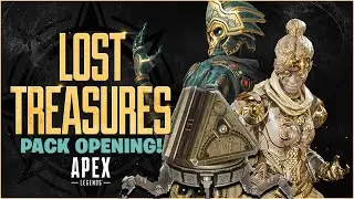 APEX LEGENDS LOST TREASURE PACK OPENING! Unlocking MIRAGE HEIRLOOM!