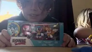Super shadow and super sonic and pixel unboxing 
