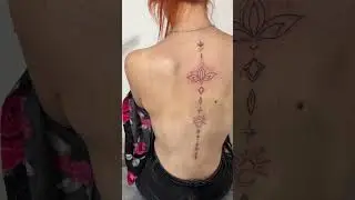 Back tattoo #lotusflower #lotus #minimal