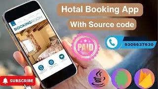Hotel Booking App |College Project |Android Project |Final year Project